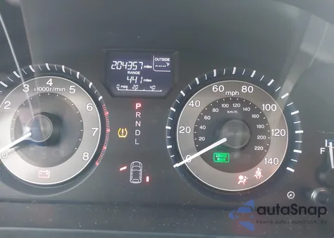 2013 Honda Odyssey Ex-L z USA, uszkodzony, nr VIN 5FNRL5H67DB020130